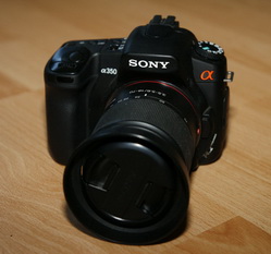 Sony A350 camera